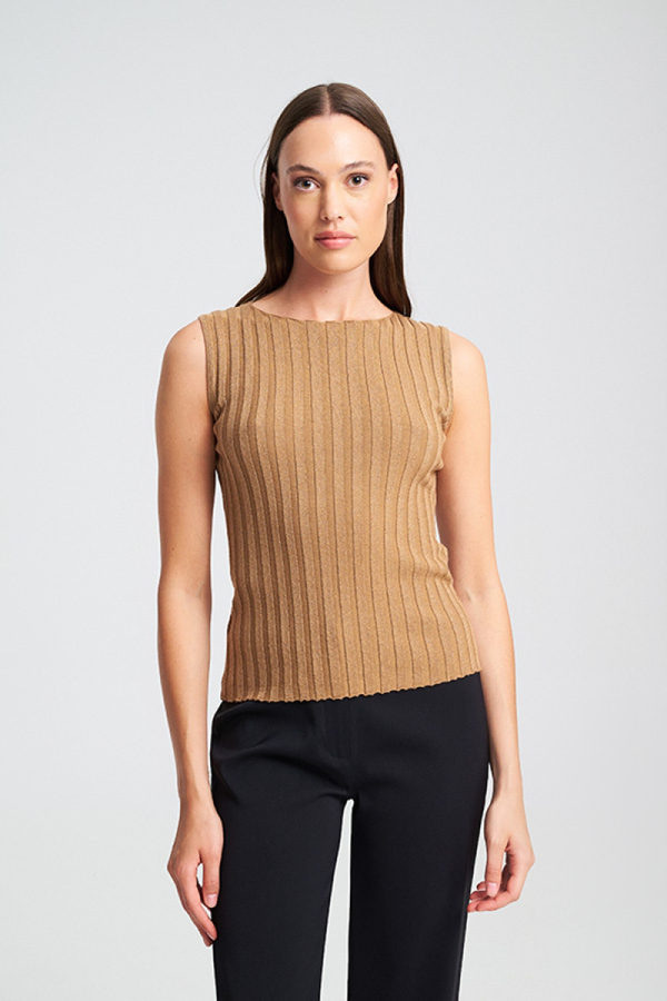RUBI SWEATER - CAMEL