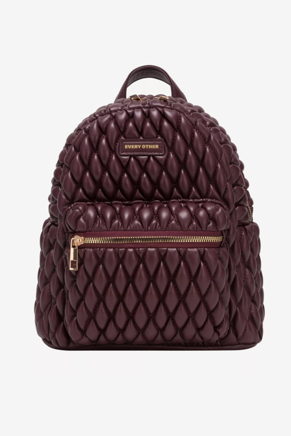 MINI BACKPACK / BURGUNDY