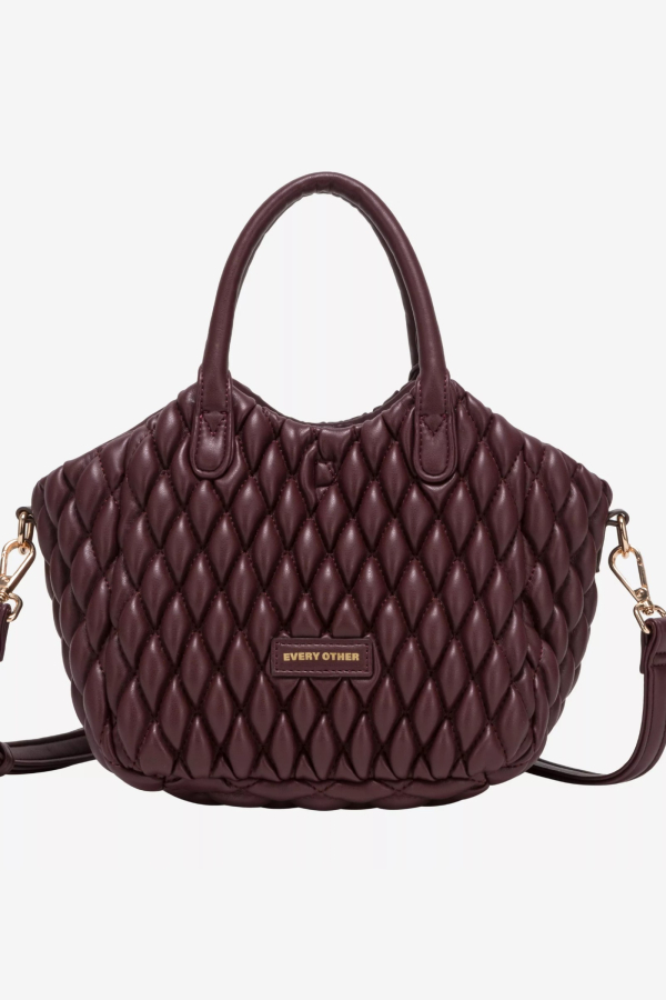 QUILTED CRAB CROSSN BODY BAG