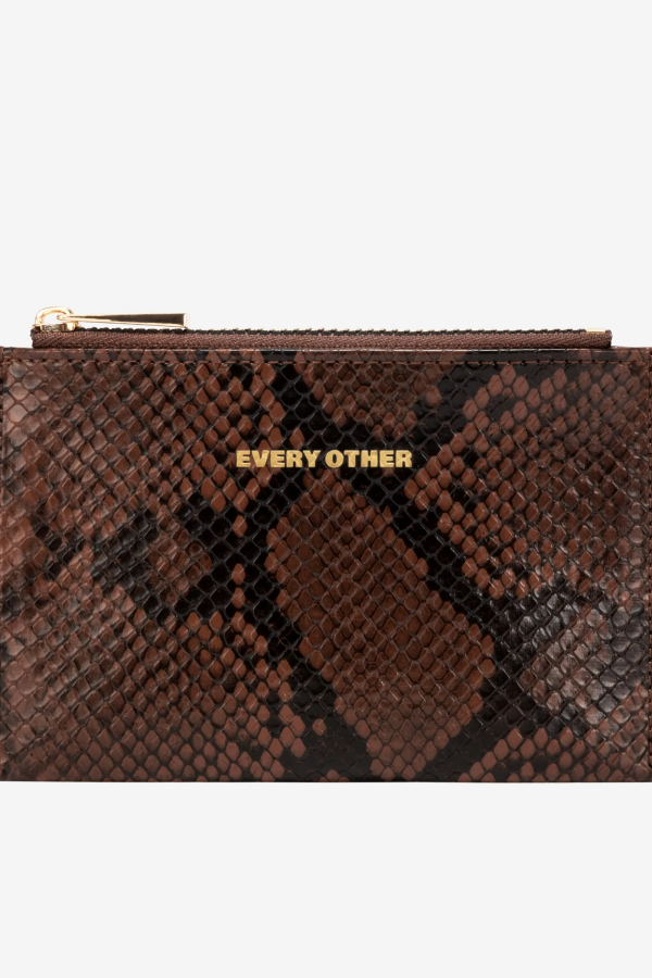 SNAKE EFFECT CARD HOLDER