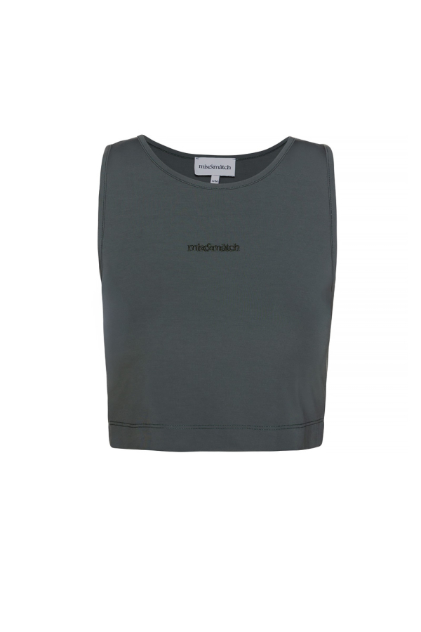 RUTH TANK TOP / GREY-KHAKI