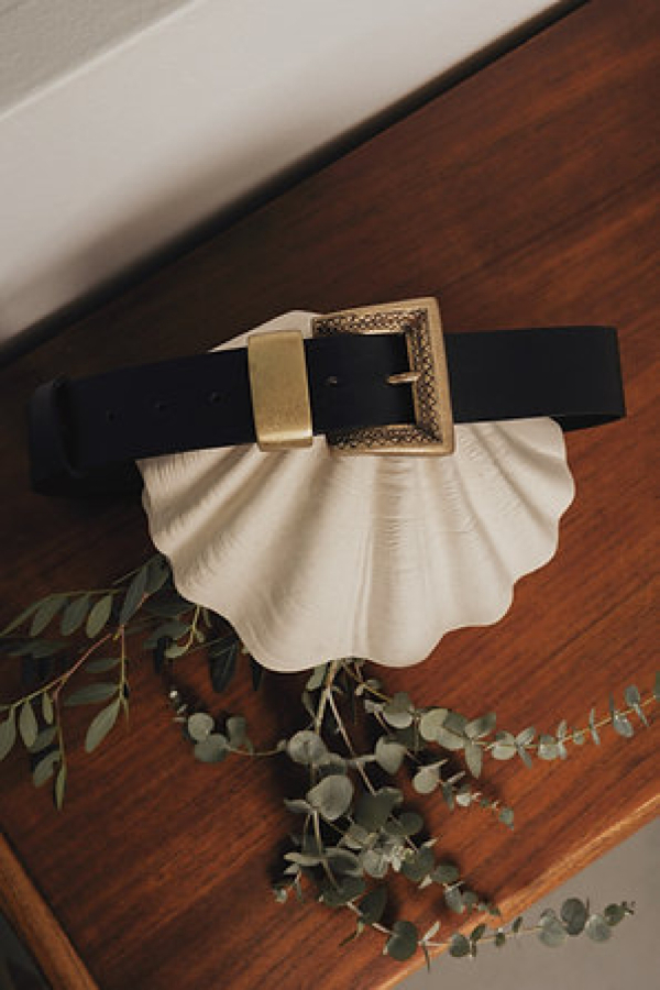 FAIRGROUND LEATHER BELT