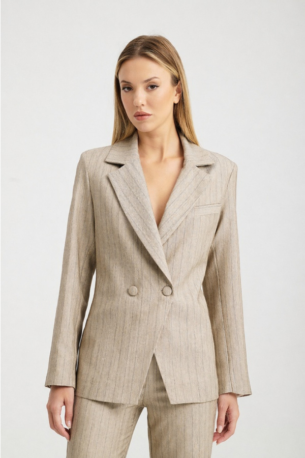 ALMEDA BLAZER - BEIGE