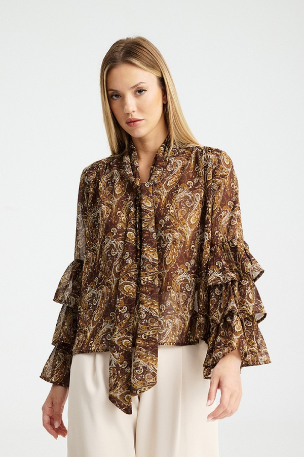 ARWEN PRINTED BLOUSE 