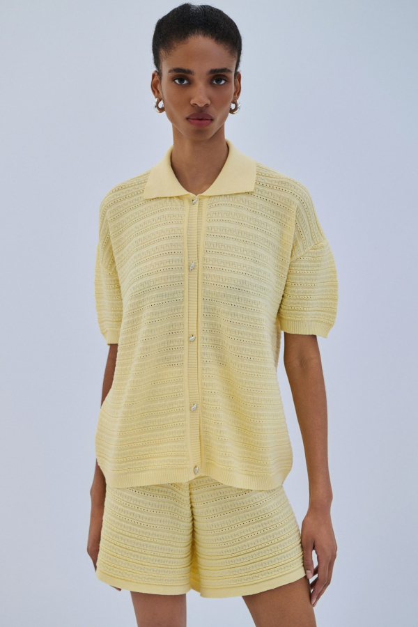 CARDIGAN POLO BUTTONS