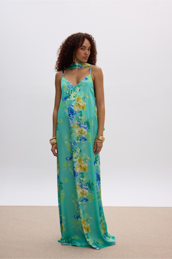 ANTIPAROS MAXI DRESS