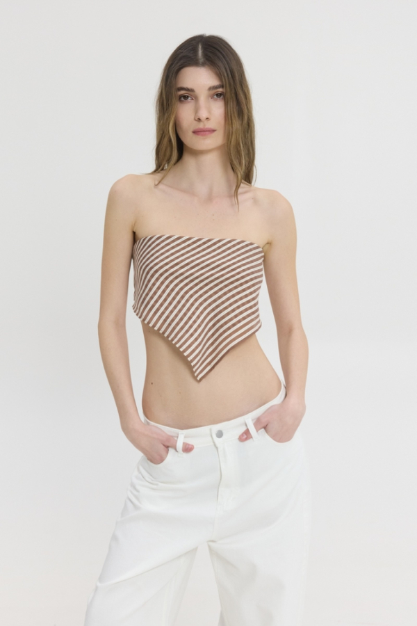 LUCIDA SCARF - BROWN