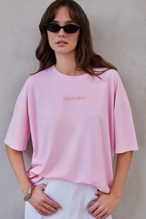 MIA T-SHIRT / BLOSSOM PINK