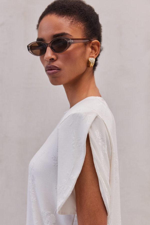 EVELINE T-SHIRT / IVORY