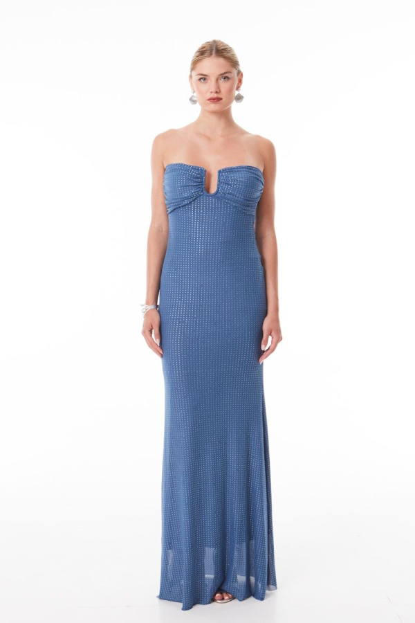 PAMELA DRESS - BLUE