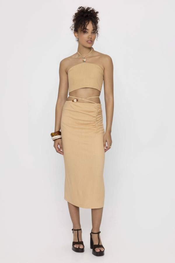 BAHIA SKIRT - BEIGE