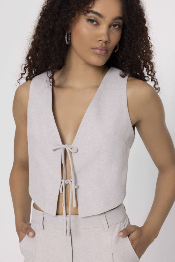 TATE VEST - GREY