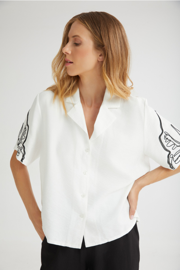 THE SUNDAE SHIRT - WHITE