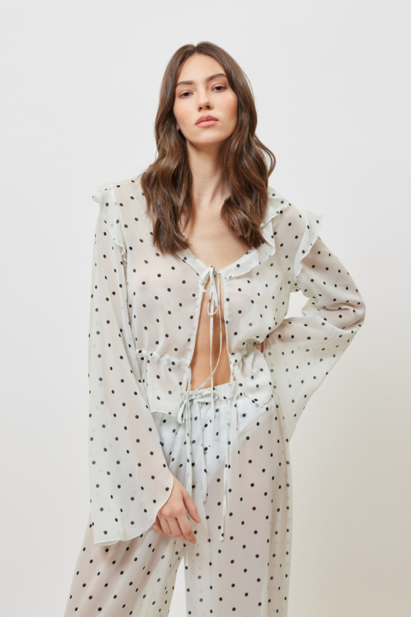 VALENTINA TOP - POLKA DOTS