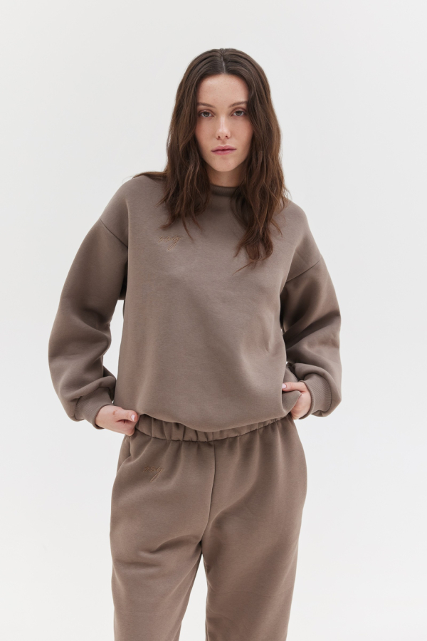 MABEL SWEATSHIRT - HAZELNUT