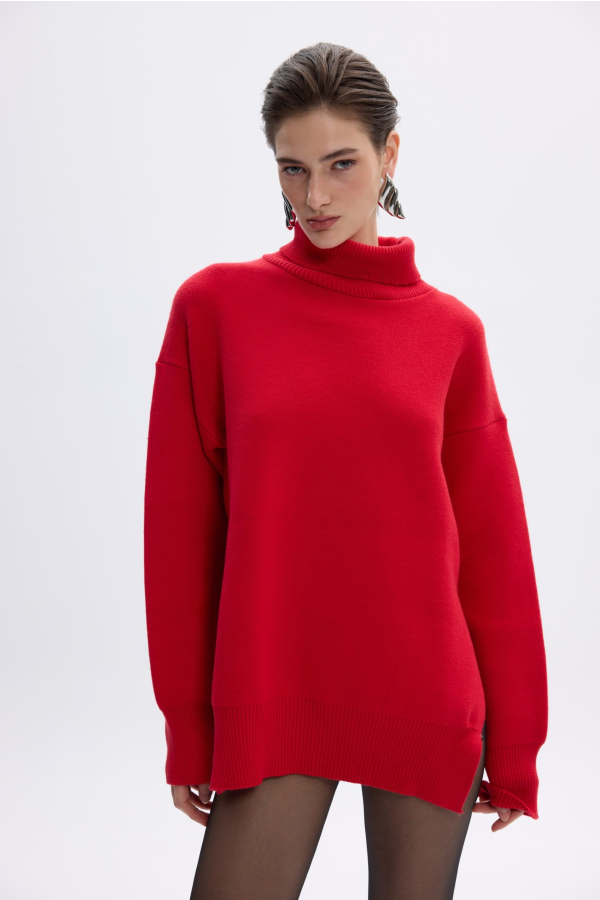 NOEL KNITWEAR - TYPE/RED