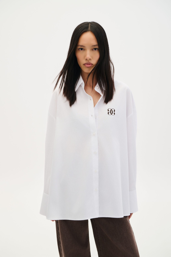 SHIRT MONOCHROME - WHITE