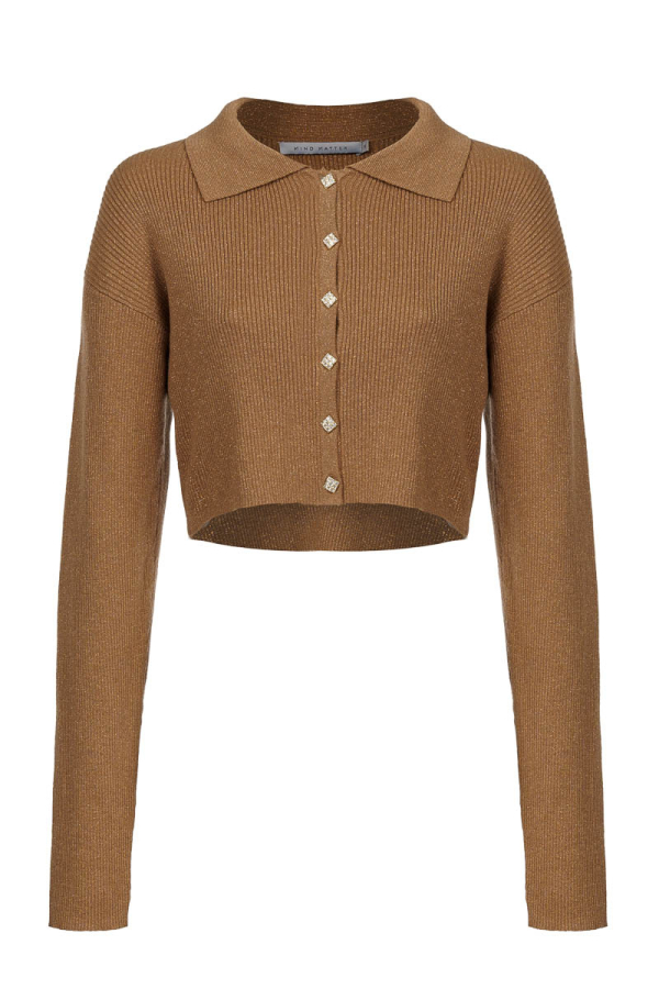 MADISON CARDIGAN - CAMEL