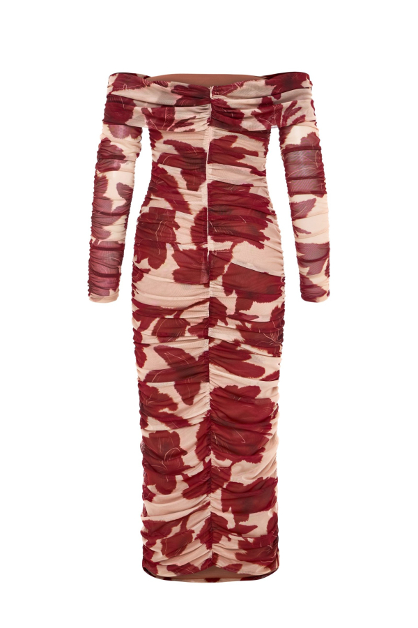 JOSEPHINE DRESS  -  RUBY BLOSSOM