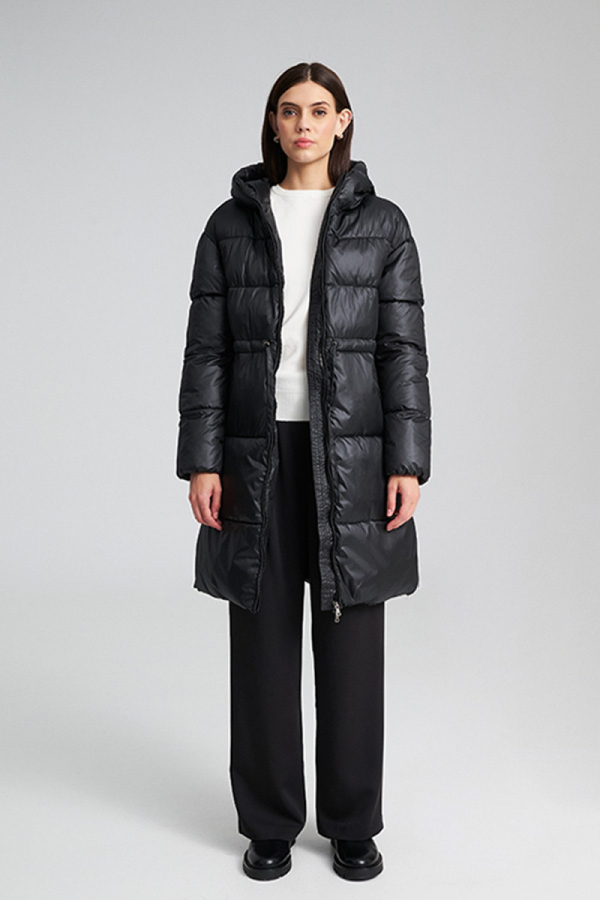 JUNO PUFF COAT - BLACK