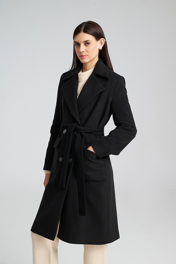MABEL COAT - BLACK