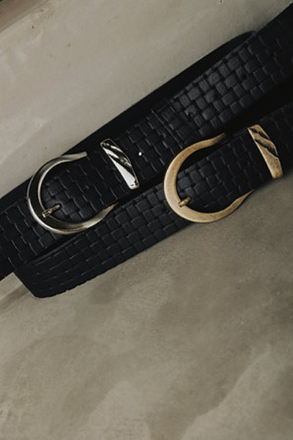 LANDSLIDE LEATHER BELT UNISEX