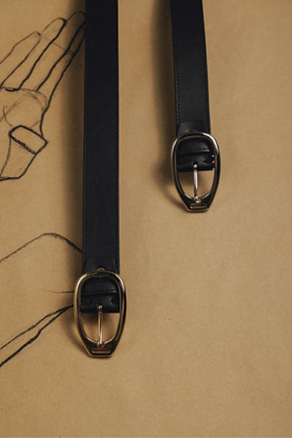 SWEET EMOTION LEATHER BELT