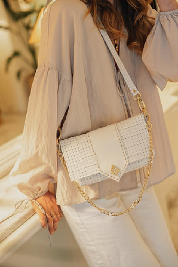 OLD AND WISE SHOULDER BAG OFF WHITE