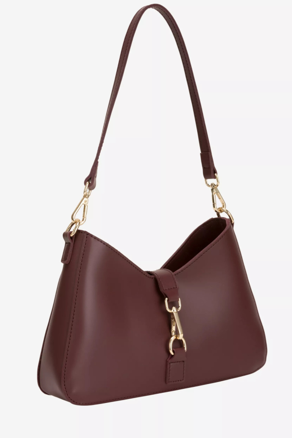 ADOR SHOULDER BAG - BURGUNDY