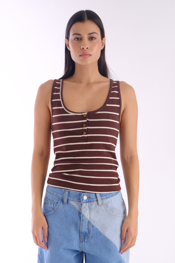 ALBA BROWN STRIPES