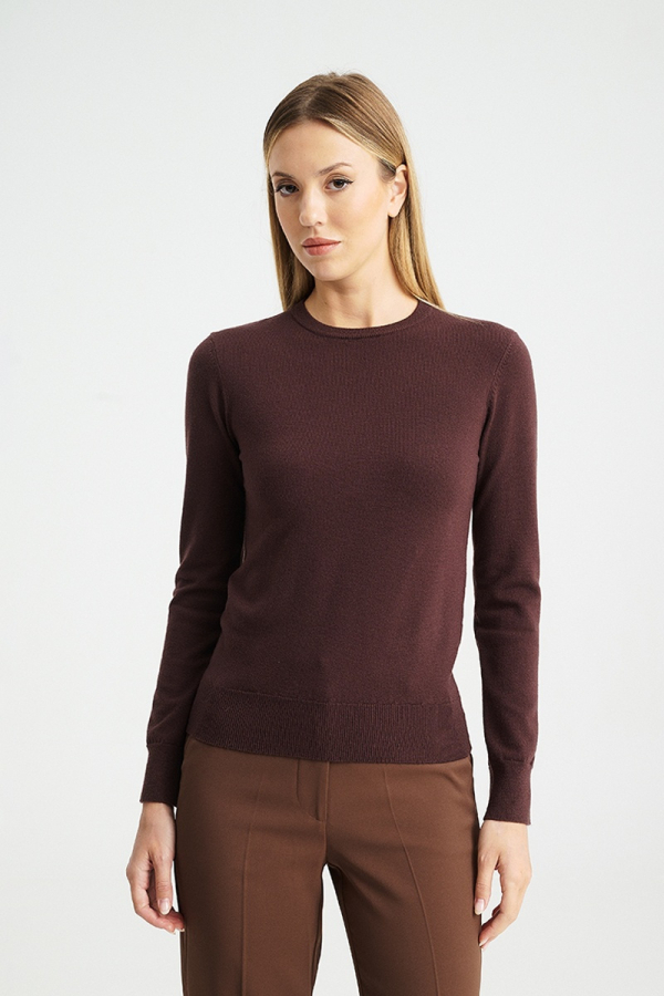 ALPIS SWEATER - BROWN