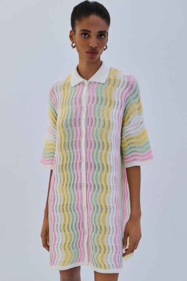 DRESS MINI POLO TRICOLOR