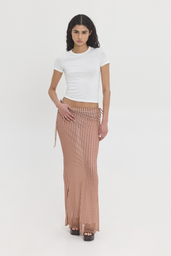 FIONA SKIRT - PLAID