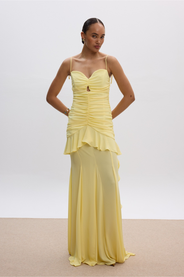 DIMITRA DRESS YELLOW