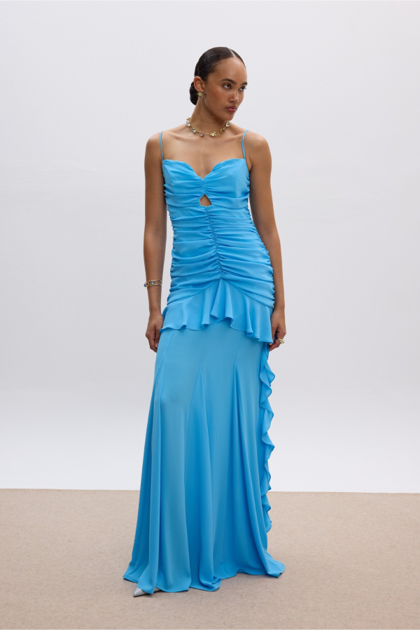 DIMITRA DRESS BLUE