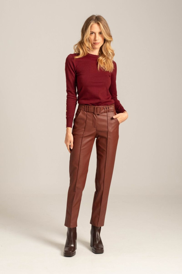 MADISON TROUSERS - BROWN