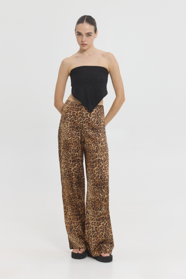 MAIRA PRINTED PANTS - ANIMAL