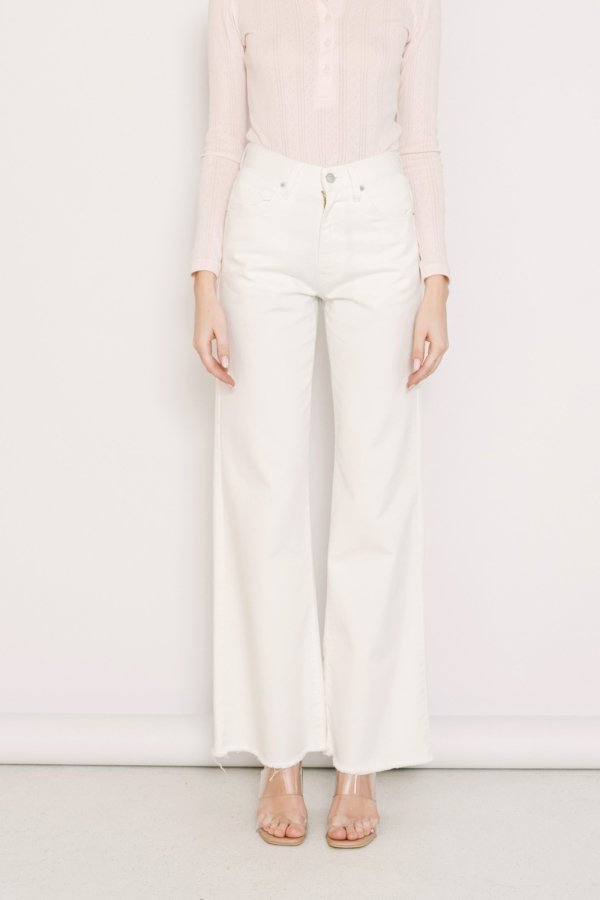 MARISSA OFF-WHITE CROPPED