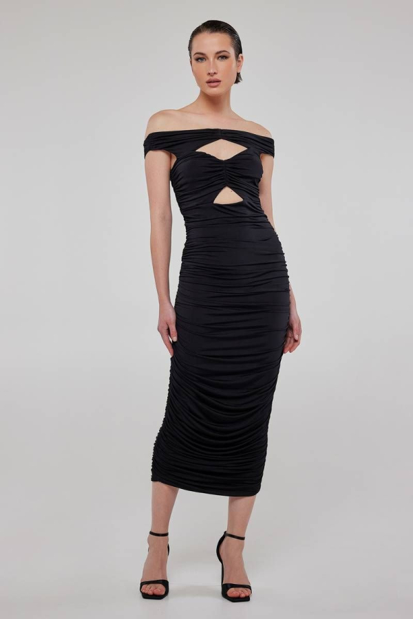 CALLIE DRESS- BLACK