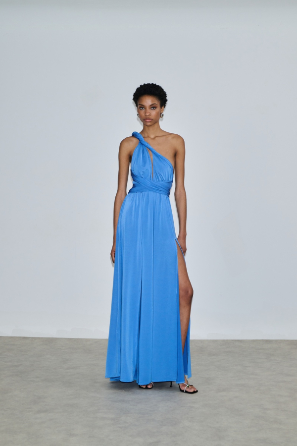MARGOT DRESS/INDIGO