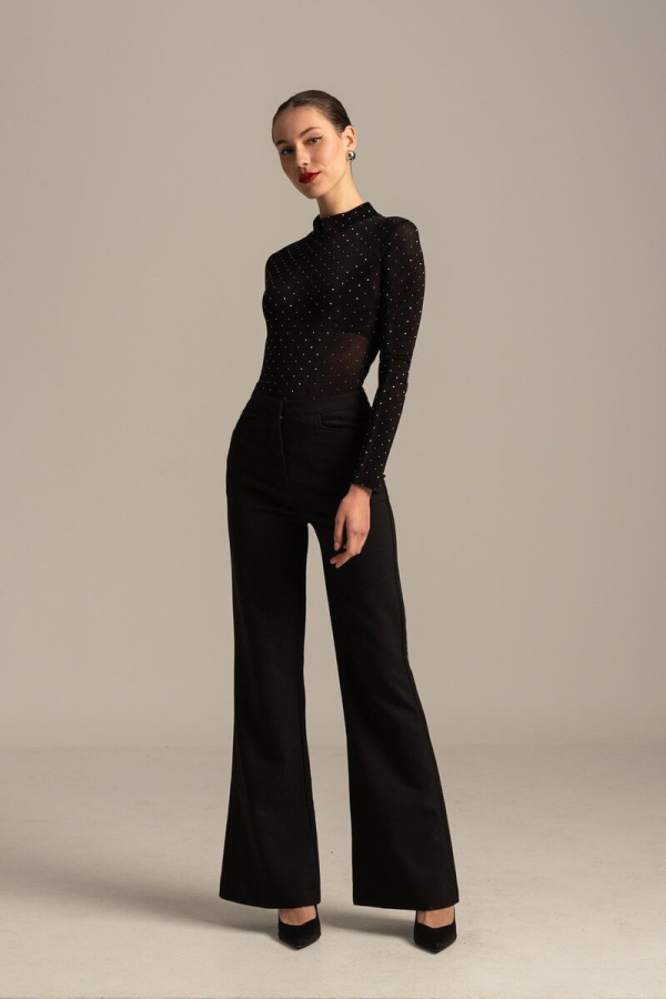 MINA BODYSUIT - BLACK