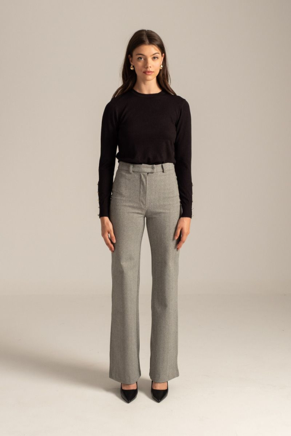 ROMINA TROUSERS - GREY 