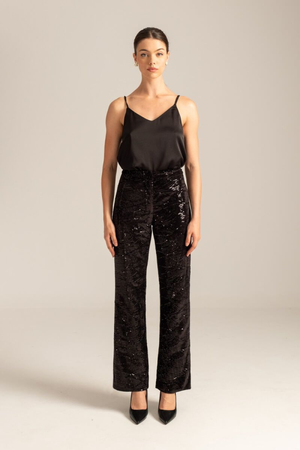 ASHLEY TROUSERS - BLACK 