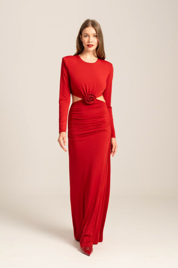 SHEILA DRESS - RED