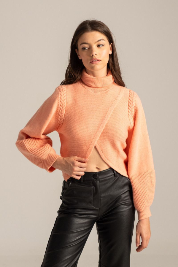 LYLA SWEATER - ORANGE