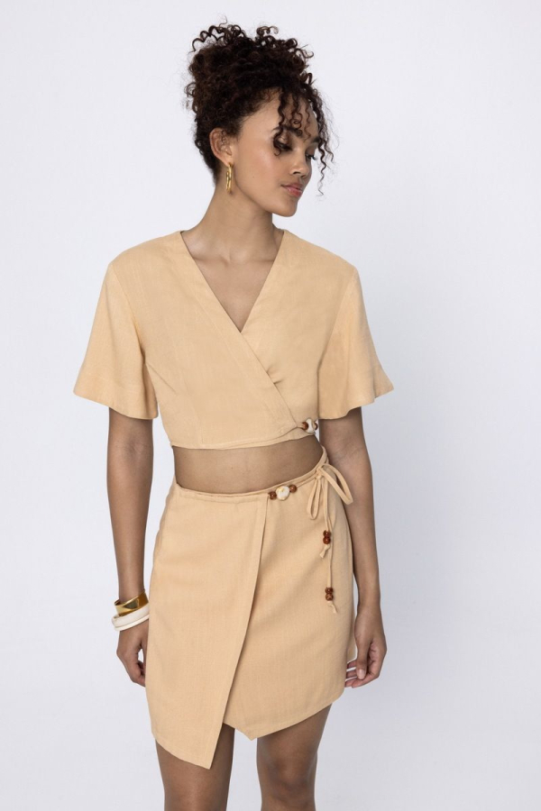 DALAS SKIRT - BEIGE