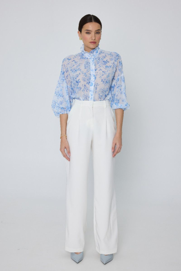 GINA TROUSERS - ECRU 