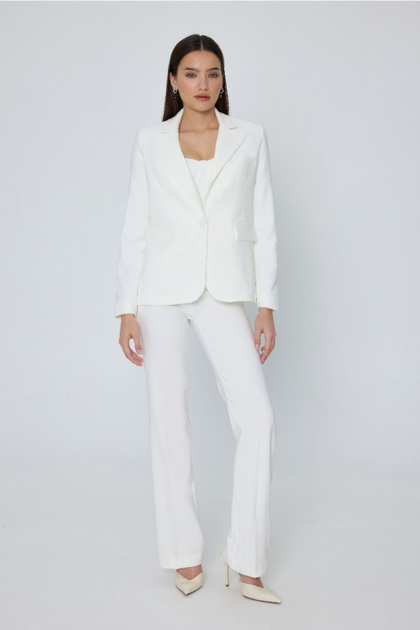 ELIZA BLAZER - ECRU