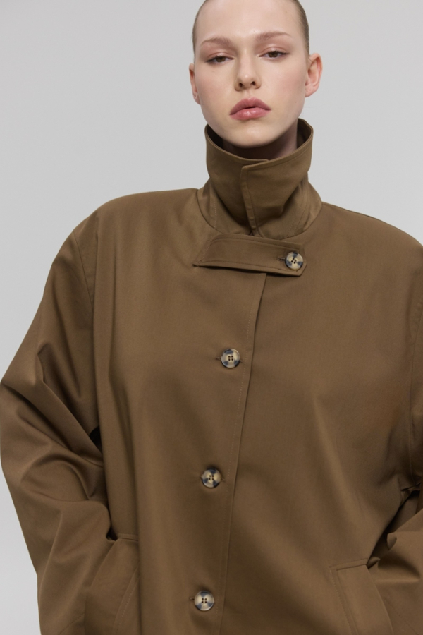 OPHELIA LONG TRENCH COAT