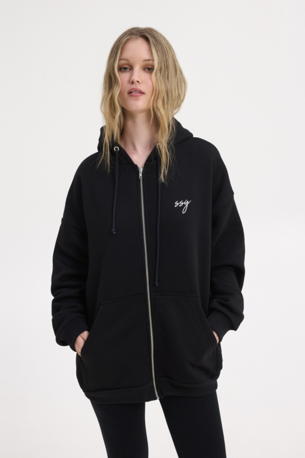 RUE HOODIE - BLACK